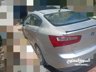  4 كيا ريو مستعمل  2014 بحاله جيده