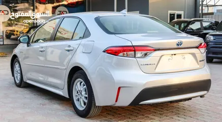  6 تويوتا كارولا هايبرد 2021 بحالة الوكالة Toyota corolla