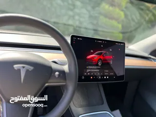  9 TESLA MODEL Y 2023  تيسلا لونج رينج دول موتور فحص كااامل جمرك جديد