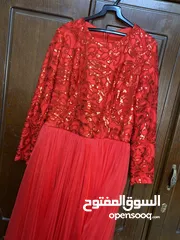  2 فستان خطبه او عرس شرعي استعمال مره واحده