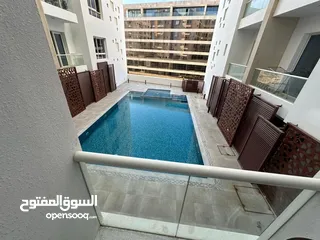  6 luxury furnished flat  with swimming pool view in muscat hills