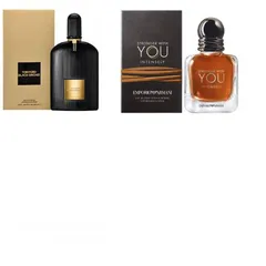  1 Tom Ford black orchid and Armani stronger with you intensely