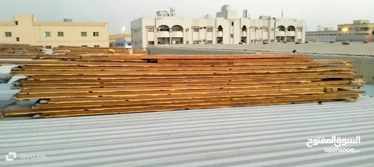  1 Used aluminum sandwich panel made of 50 mm flam thickness