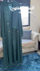  2 عباية خليجي جلتر كلوش (تفصيل يدوي) مناسبة للطلعات والمناسبات