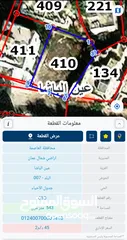  1 ارض سكني للبيع في عين الباشا