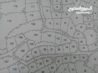  9 متوفر عده اراضي للبيع في قريه تل