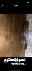  2 طاولة سفرة من الخليج  بدون كراسي