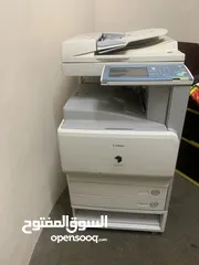  1 Printer machine prints and scans paper it works very well it’s just needs ink and changing the door