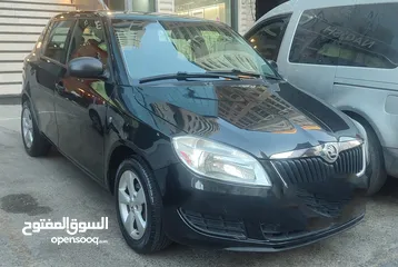  1 سكودا فابيا 2014 جير عادي