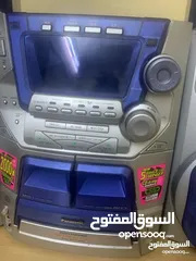  2 ستيريو باناسونك بحالة الوكالة