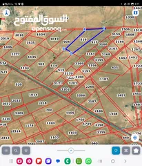  2 للبيع قطعه ارض 11.77دونم في الكتيفه بالقرب من مزرعه الاميره بسمه والتنظيم قوشان مستقل اللوحه 4