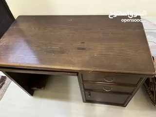  2 ‎مكتب تفصيل خشب زان اصلي ثقيل وكالة
