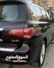  4 انفينتي QX80 موديل 2016