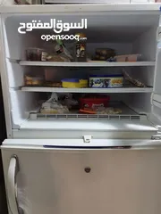  3 crown double door fridge
