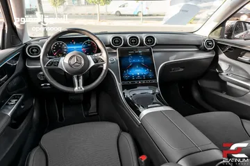  14 2024 Mercedes C180 – فتحة سقف – وارد المانيا للبيع