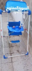  2 مرجيحه اطفال وزحليقه