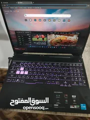  1 لاب توب ASUS Gaming TUF 15 Gaming  للبيع بحالة ممتازة والتوصيل لجميع انحاء الاردن