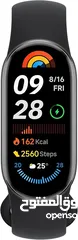  1 شاومي باند 9 الجديد بسعر ممتاز Xiaomi Smart Band 9 Midnight Black