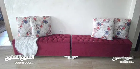  2 طقم كنب 7مقاعد