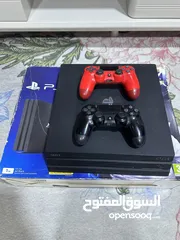  2 PS4 Pro مستخدم اوربي واحد تيرا للبيع