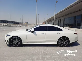  3 مرسيدس CLS350 أبيض 2023 خليجي Mercedes CLS350 White 2023 GCC