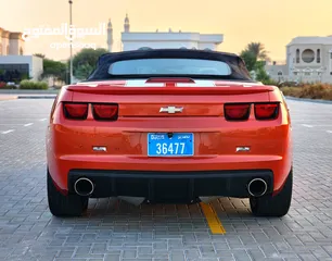  5 2011 Chevrolet Camaro SS (Gcc Specs / 139,000 km / Soft Top Convertible)