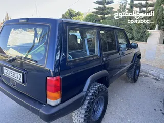  18 للبيع - جيب شيروكي XJ موديل 1999  جاهز للبر والمغامرات!