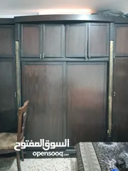  3 غرفة نوم بحالة ممتازة جدا استعمال عرسان نضيف للبيع بسبب السفر بدون فرشة