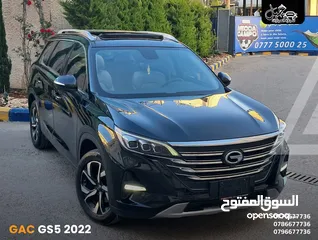  2 جاك GS5 2022 بنزين 1500cc فحص كاش أو أقساط