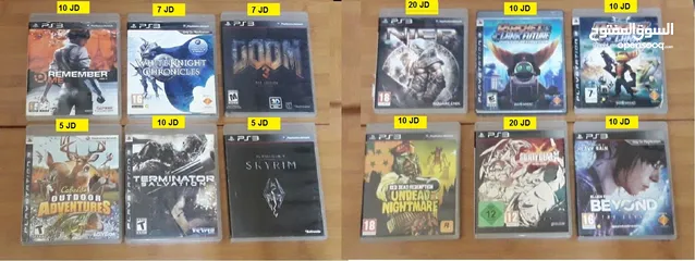  17 سيديات بلايستيشن 3 للبيع  Playstation 3 games for sale