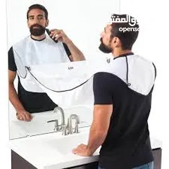  9 مريول  حلاقة اللحيه و الشعر بدون سقوط على المغسله والارض حلاقه ذقن و لحيه و راس بنظافه و وقايه تامه
