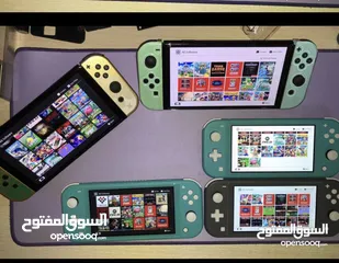  13 متخصصون بيع/تعديل الننتندو سويتش في الأردن Nintendo Switch modded + ألعاب مجانية