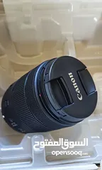  4 عدسة  CANON الشاملة 18 135 nano usm  مع stbilizer جديدة  وبسعر مناسب