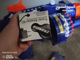  14 مسدس كهربائي للبيع للاطفال لون ازرق للاطفال لجميع الاعمار سهل الاستخدام