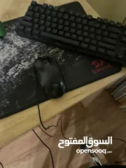  3 ماوس + كيبورد ميكانيكل+ ماوس باد