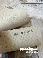  27 باركي جلد pvc فرنسي سماكه 3.5 ميل