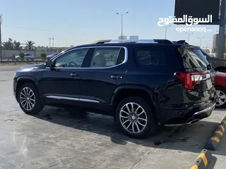  5 GMC Acadia DENALI 2021 ستة سلندر