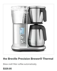  1 Breville Precision Brewer Thermal