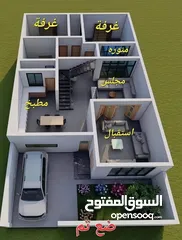  1 مشاركة سكن مؤقت لمدة شهرين