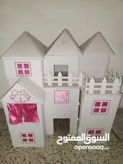  4 بيت باربي حجم كبير تركيب مستعمل للبيع