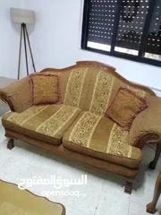  3 كتب زان سبع مقاعد مع طقم طاولات زان