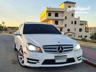  16 Mercedes C250 / AMG موديل 2015 فل الفل الإضافات  عداد 77000 / بحالة الوكالة  أصل AMG فل إضافات