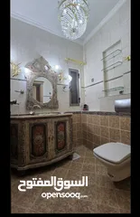  9 شقة للإيجار مفروش  رويال سويت طابقية مع روف و ترس كبير  Big department for rent in deir Ghbar amman