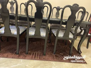  5 طاولة سفره 10  كرسي