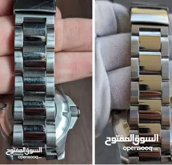  27 متوفر لدينا كساتك ساعات اوميجا.... ستيل وجلد لجميع القياسات... وصلات تكبير لجميع أنواع الساعات
