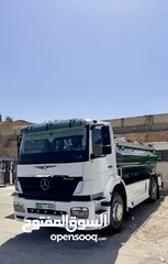  2 تنك ماء 12م مرسيدس أكسور 2007 ماتور Ateco 8 غيار فحص كامل بحالة الوكالة
