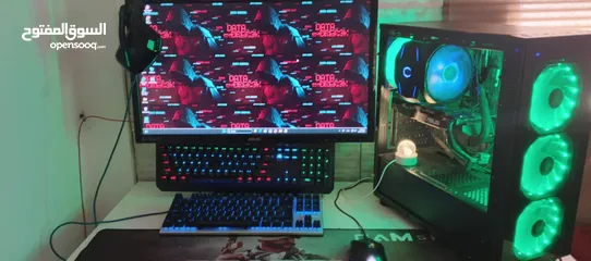 7 pc gaming يدعم جميع الألعاب على 120وبجوده ممتازه وسعر قابل للتفوض