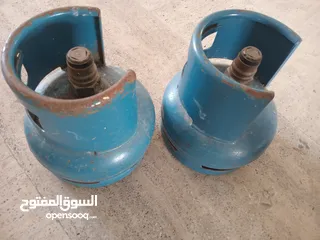  2 اثنين سرندر غاز بحالي جيدة استعمال خفيف