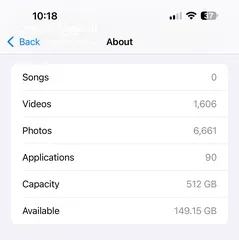  6 Iphone 14 Pro Max 512 Used Like New مستخدم وكالة