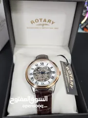  5 ساعة روتاري اتوماتيك  Rotary Skeleton Automatic  Swiss watch